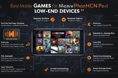 Best Mobile Games for Weak Phones (Low-End Devices)