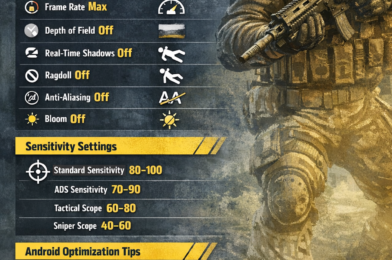 Best COD Mobile Settings for Low-End Devices (High FPS Guide)