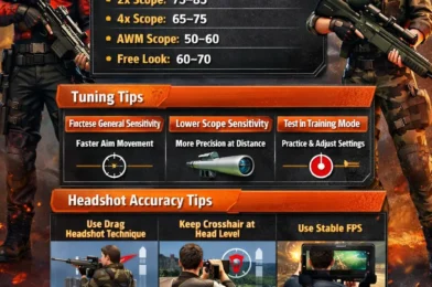 Best Sensitivity Settings for Free Fire Headshots (2026)