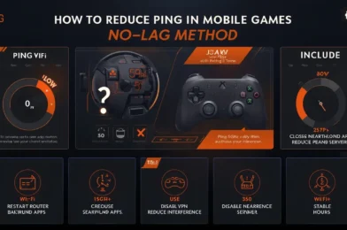How to Reduce Ping in Mobile Games (No Lag Method)