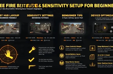 Free Fire Best HUD and Sensitivity Setup for Beginners